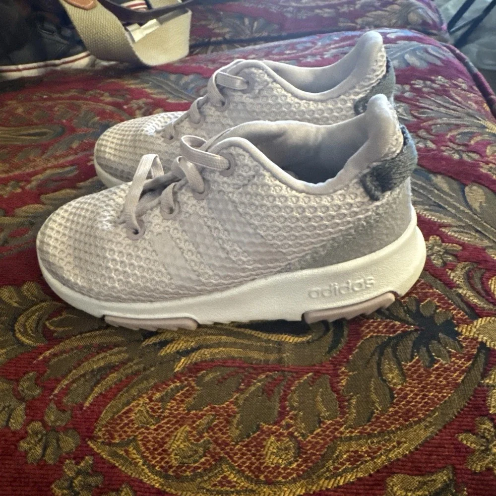 Adidas Racer TR 2.0 Toddler Girls Size 8 Leilich Low Top Casual Sneaker Shoes